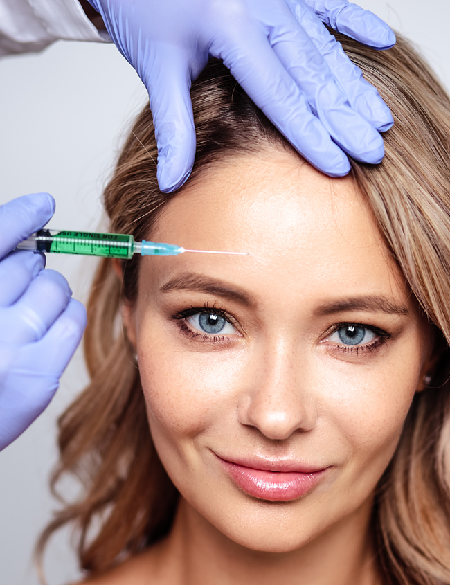 Botox Procedure for a patient in Prosper TX